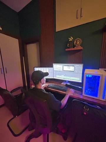 Behind the scenes at the editing desk